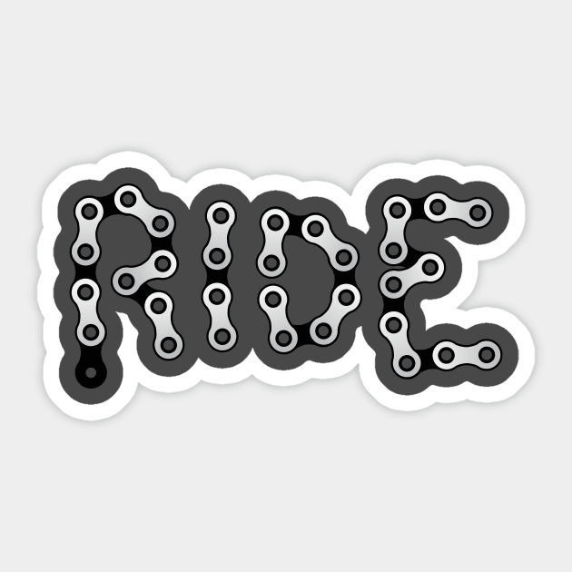 RIDE Sticker by reigedesign